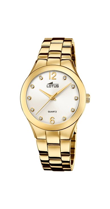 Reloj Lotus 18742/2 dorado para mujer - Relojería  Mon Regal