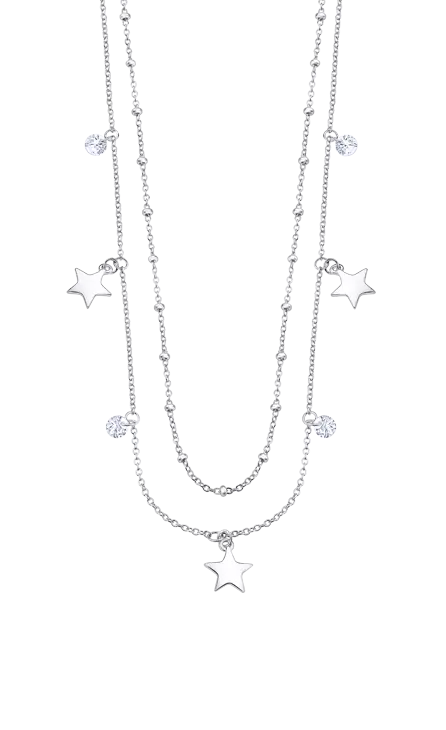 Collar Lotus Silver  LP3007-1/1 - Relojería  Mon Regal