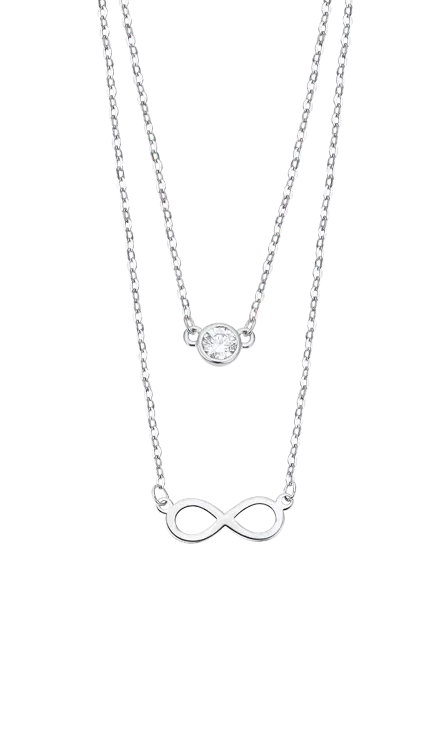 Collar Lotus Silver  LP3254-1/1 - Relojería  Mon Regal