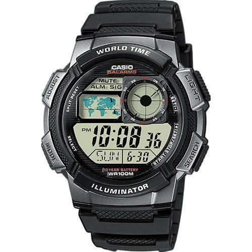 Reloj Casio AE-1000W-1BVEF digital deportivo para hombre - Relojería  Mon Regal