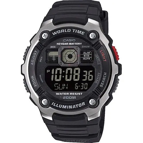 Reloj Casio AE-2000W-1BVEF digital para hombre - Relojería  Mon Regal