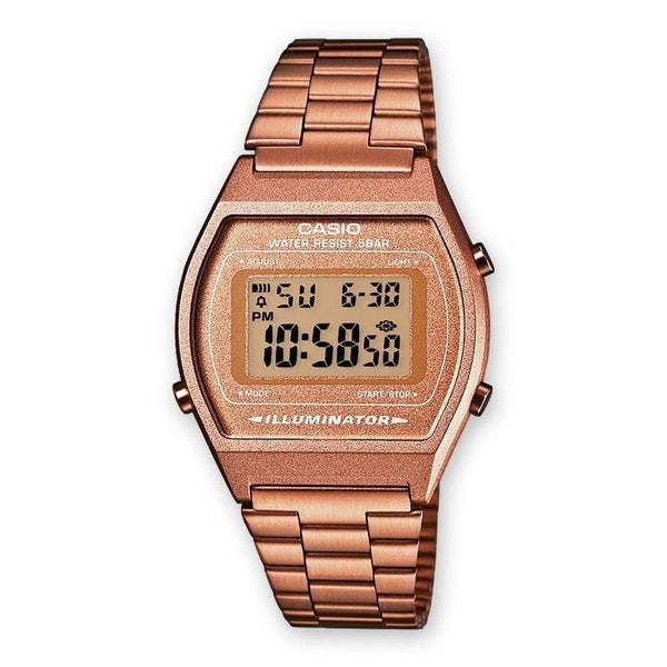 Reloj Casio B640WC-5AEF Vintage oro rosa - Relojería  Mon Regal