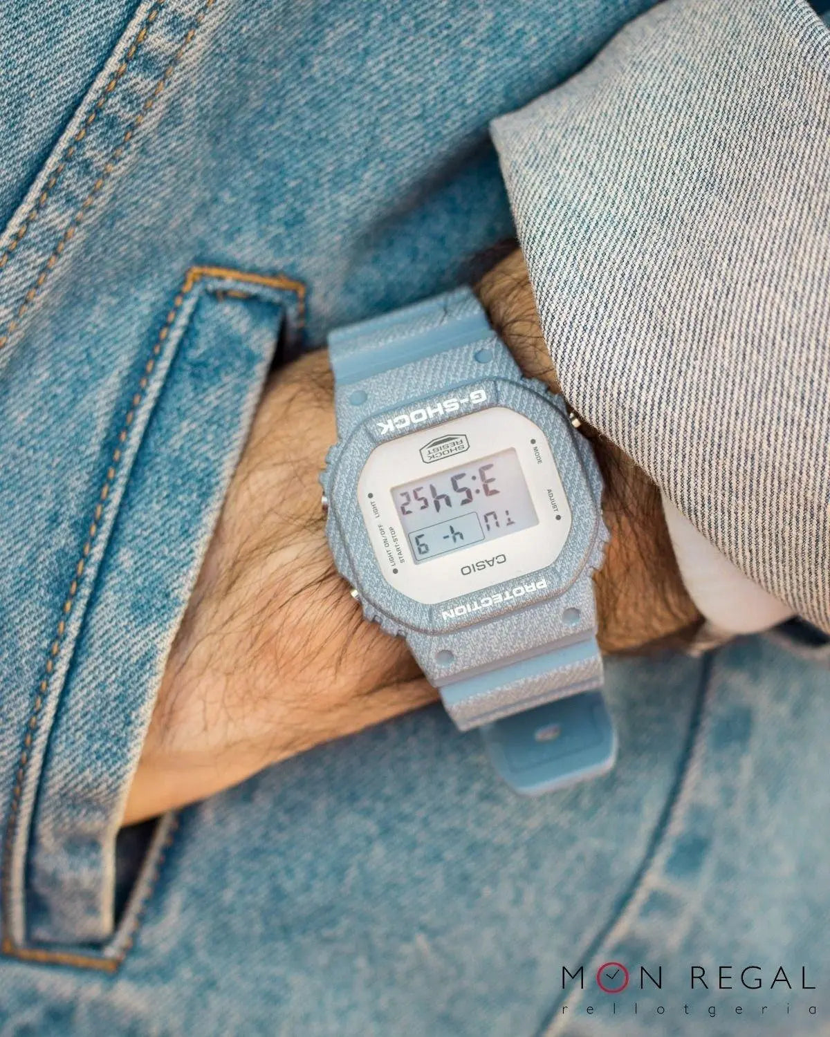 Reloj Casio G-Shock DW-5600DC-2ER Denim - Relojería  Mon Regal