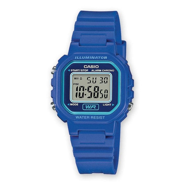 Reloj Casio LA-20WH-2AEF vintage azul para mujer - Relojería  Mon Regal