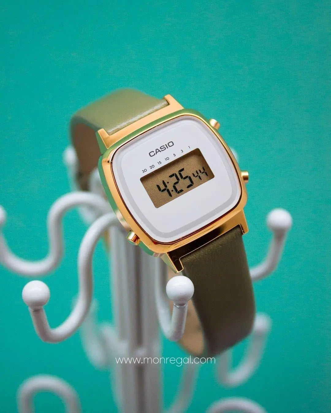 Reloj Casio LA670WEFL-3EF vintage mini (verde) - Relojería  Mon Regal