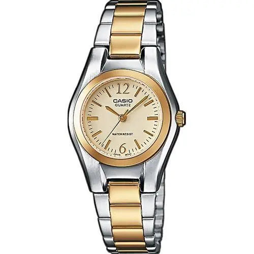 Reloj Casio LTP-1280PSG-9AEF bicolor para mujer - Relojería  Mon Regal
