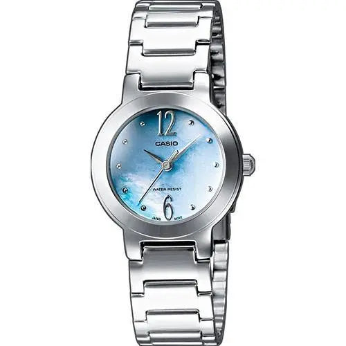 Reloj Casio LTP-1282PD-2AEF nacarado para mujer - Relojería  Mon Regal