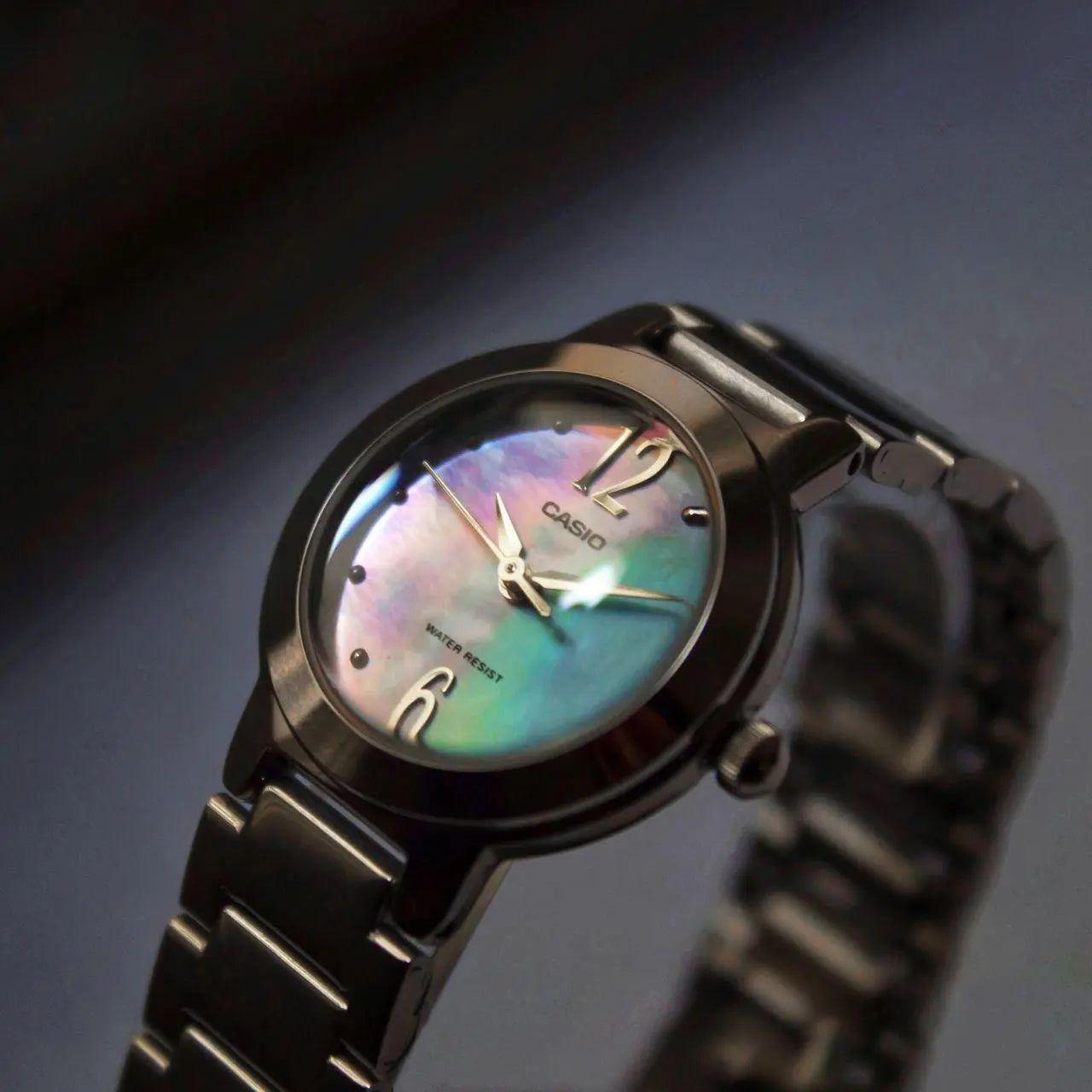 Reloj Casio LTP-1282PD-2AEF nacarado para mujer - Relojería  Mon Regal