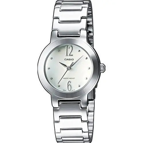 Reloj Casio LTP-1282PD-7AEF nacarado para mujer - Relojería  Mon Regal