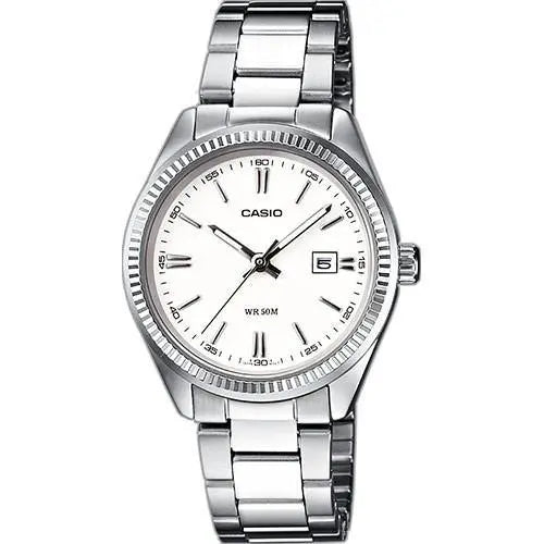 Reloj Casio LTP-1302PD-7A1VEF de acero para mujer - Relojería  Mon Regal