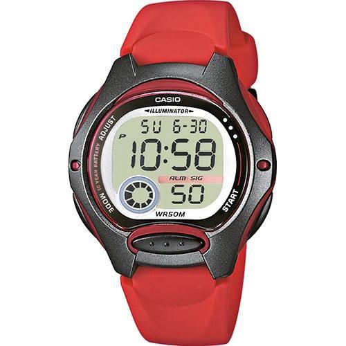 Reloj Casio LW-200-4AVEF deportivo rojo - Relojería  Mon Regal