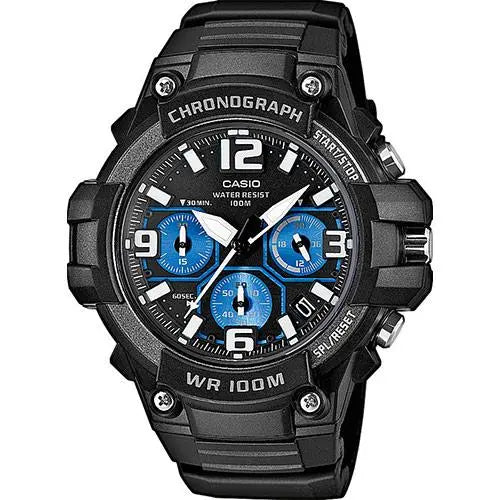 Reloj Casio MCW-100H-1A2VEF cronógrafo para hombre - Relojería  Mon Regal