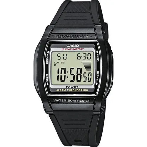 Reloj Casio W-201-1AVEG cuadrado - Relojería  Mon Regal