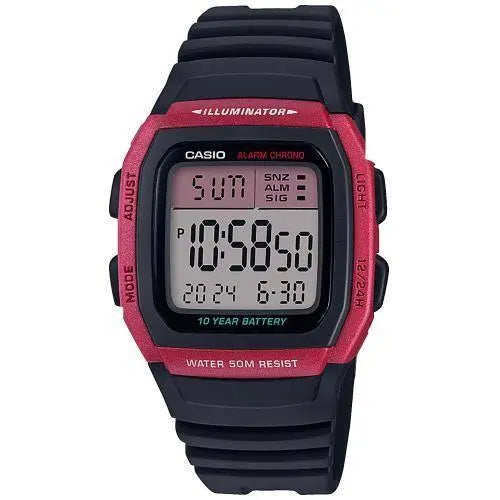 Reloj Casio W-96H-4AVEF digital cuadrado - Relojería  Mon Regal