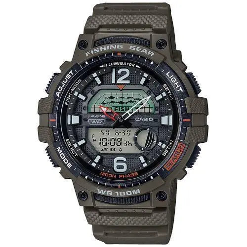 Reloj Casio WSC-1250H-3AVEF Fishing Time para hombre - Relojería  Mon Regal