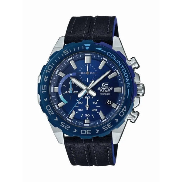 Reloj Edifice EFR-566BL-2AVUEF cronógrafo para hombre - Relojería  Mon Regal