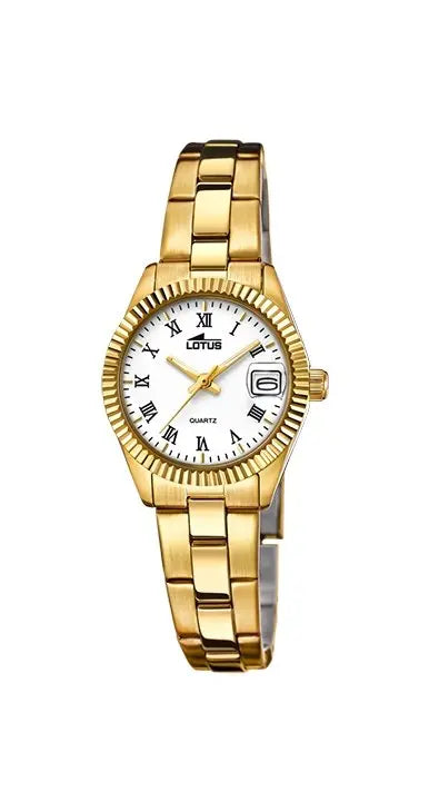 Reloj Lotus 9750/2 dorado para mujer - Relojería  Mon Regal