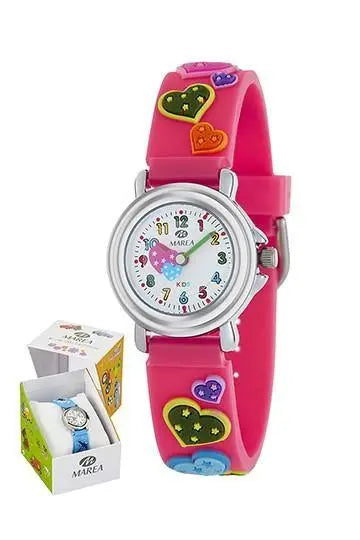 Reloj Marea B37008/16 niño/a (ESTAMPADO DE CORAZONES) - Relojería  Mon Regal