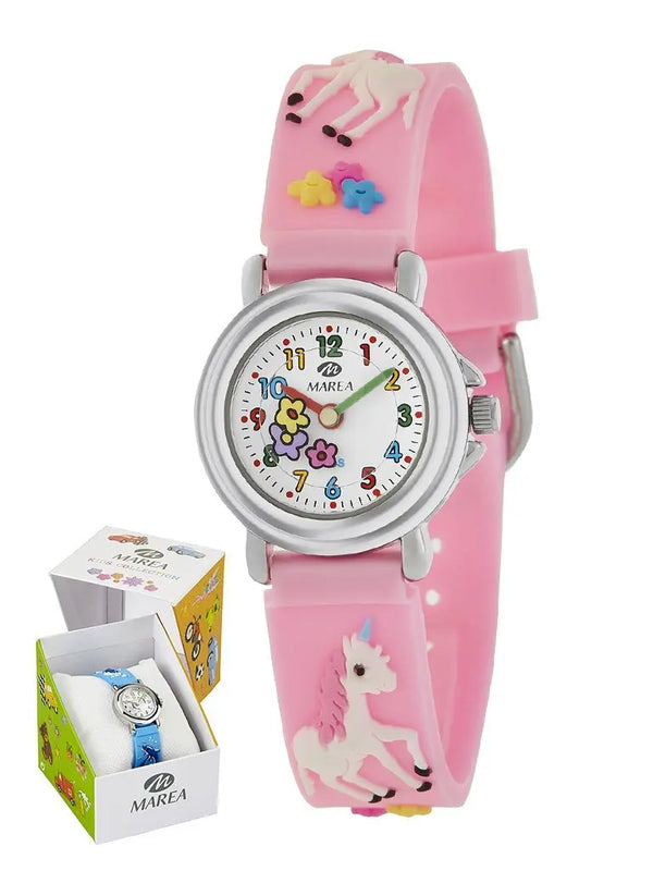 Reloj Marea B37008/24 infantil (ESTAMPADO DE UNICORNIOS) - Relojería  Mon Regal