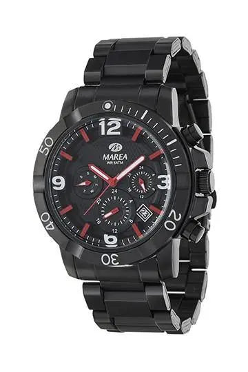 Reloj Marea B41207/3 acero negro para hombre - Relojería  Mon Regal