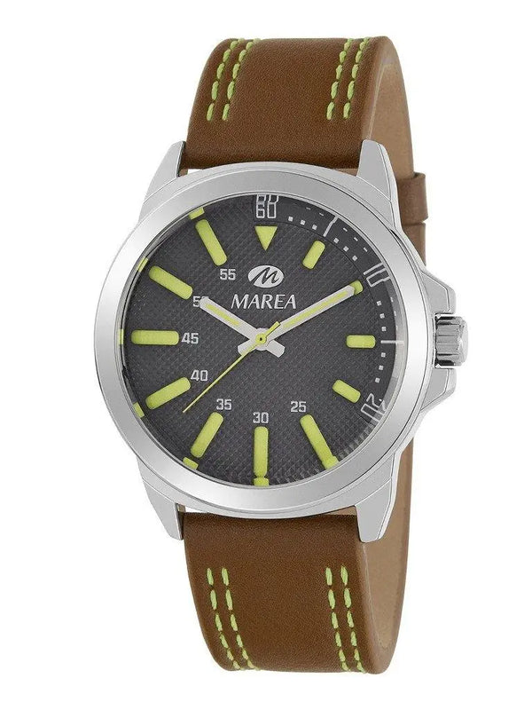 Reloj Marea B54153/1 de piel marrón para hombre - Relojería  Mon Regal