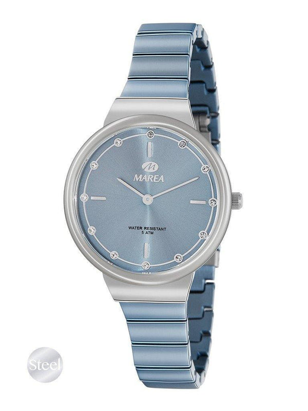 Reloj Marea B54165/3 azul para mujer - Relojería  Mon Regal