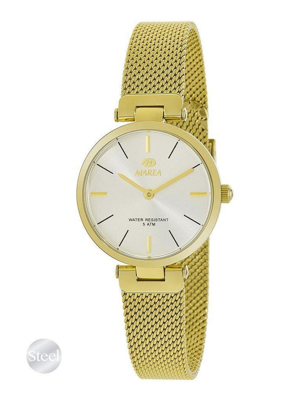 Reloj Marea B54183/3 dorado para mujer - Relojería  Mon Regal